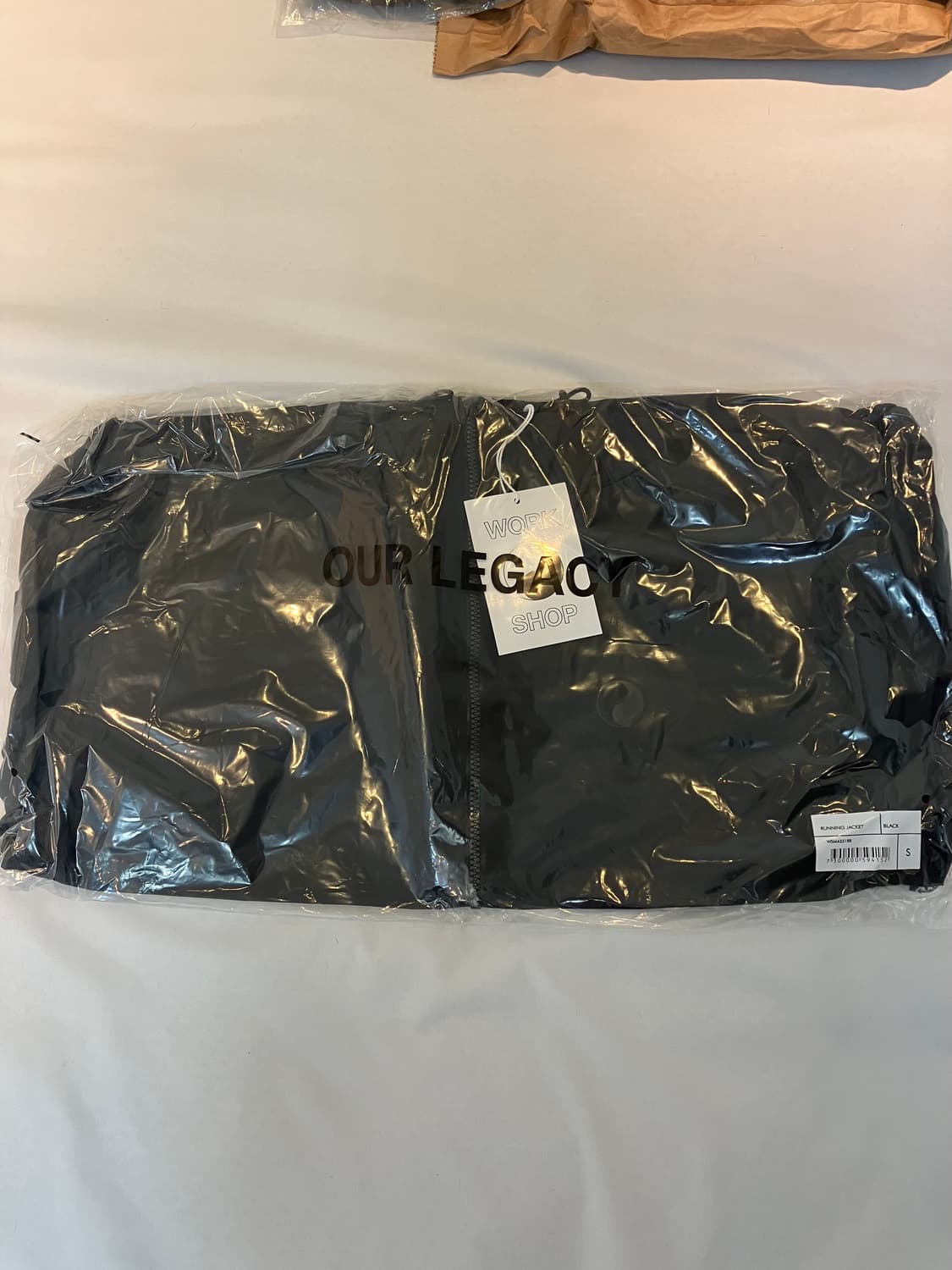 아워레가시 워크샵 러닝 자켓 바람막이 s 블랙 새상품 상품이미지3