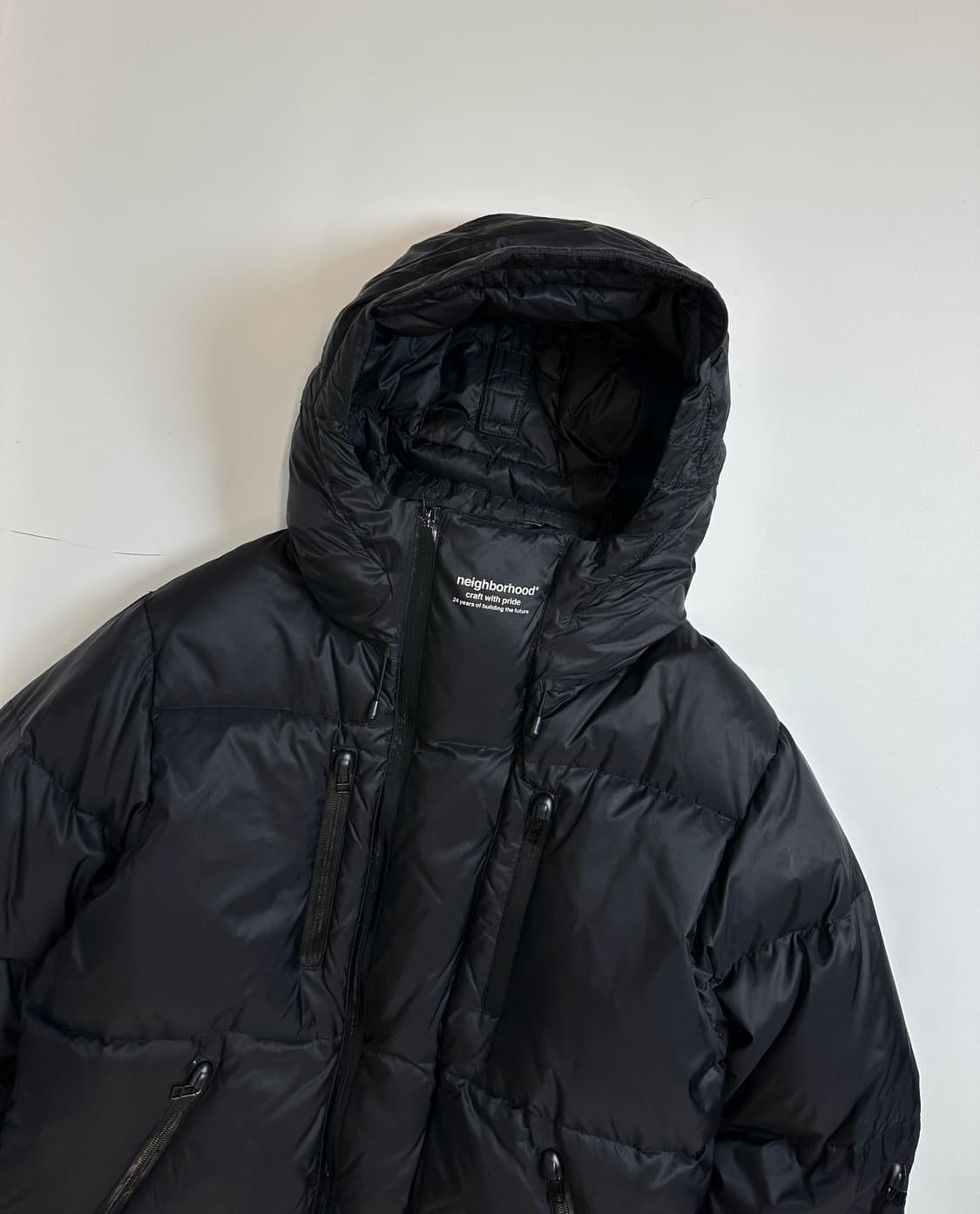 네이버후드 dej 덕다운 푸퍼 패딩 M 상품이미지2