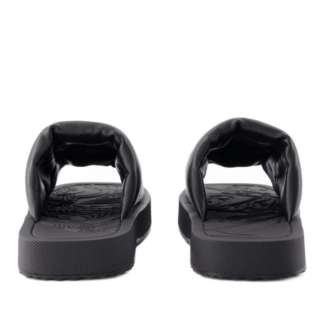 버버리 Burberry EKD Rubber Leather Slides 상품이미지3