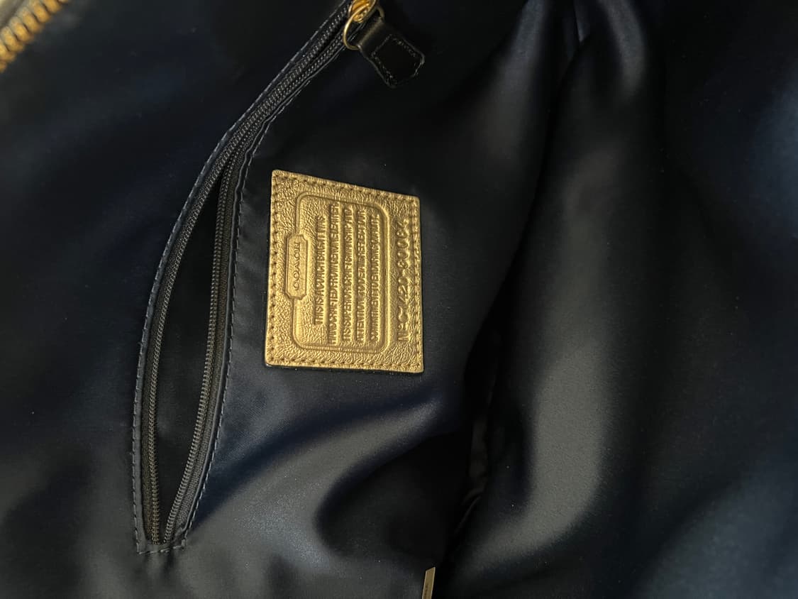 COACH Madison Pleated Leather Satchel -  상품이미지6