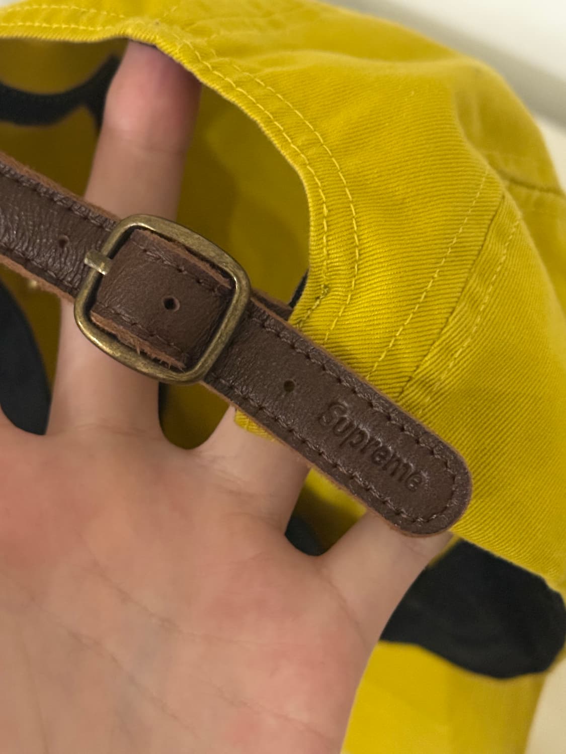 슈프림 워시드 치노 트윌 캠프캡 상품이미지5