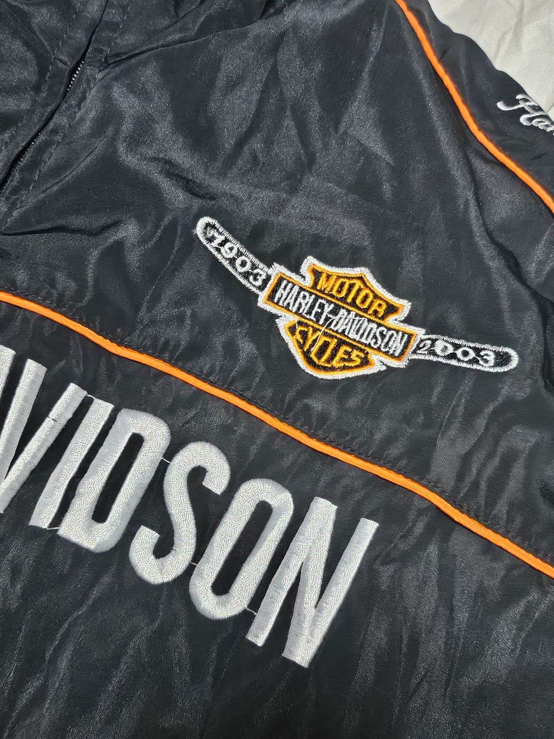 할리데이비슨 봄버 바시티 자켓 XXL 상품이미지3