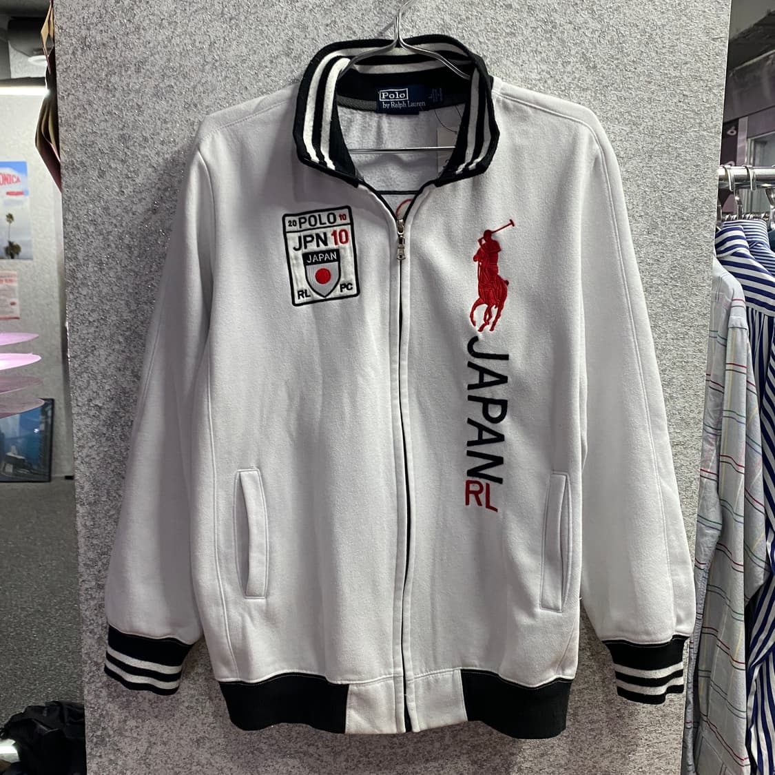 폴로 랄프로렌 재팬 빅포니 화이트 져지 B4680 상품이미지2