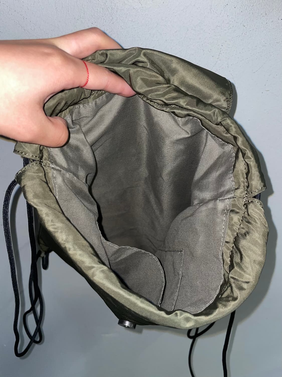 COLONY 2139 drawstring bag khaki  상품이미지10