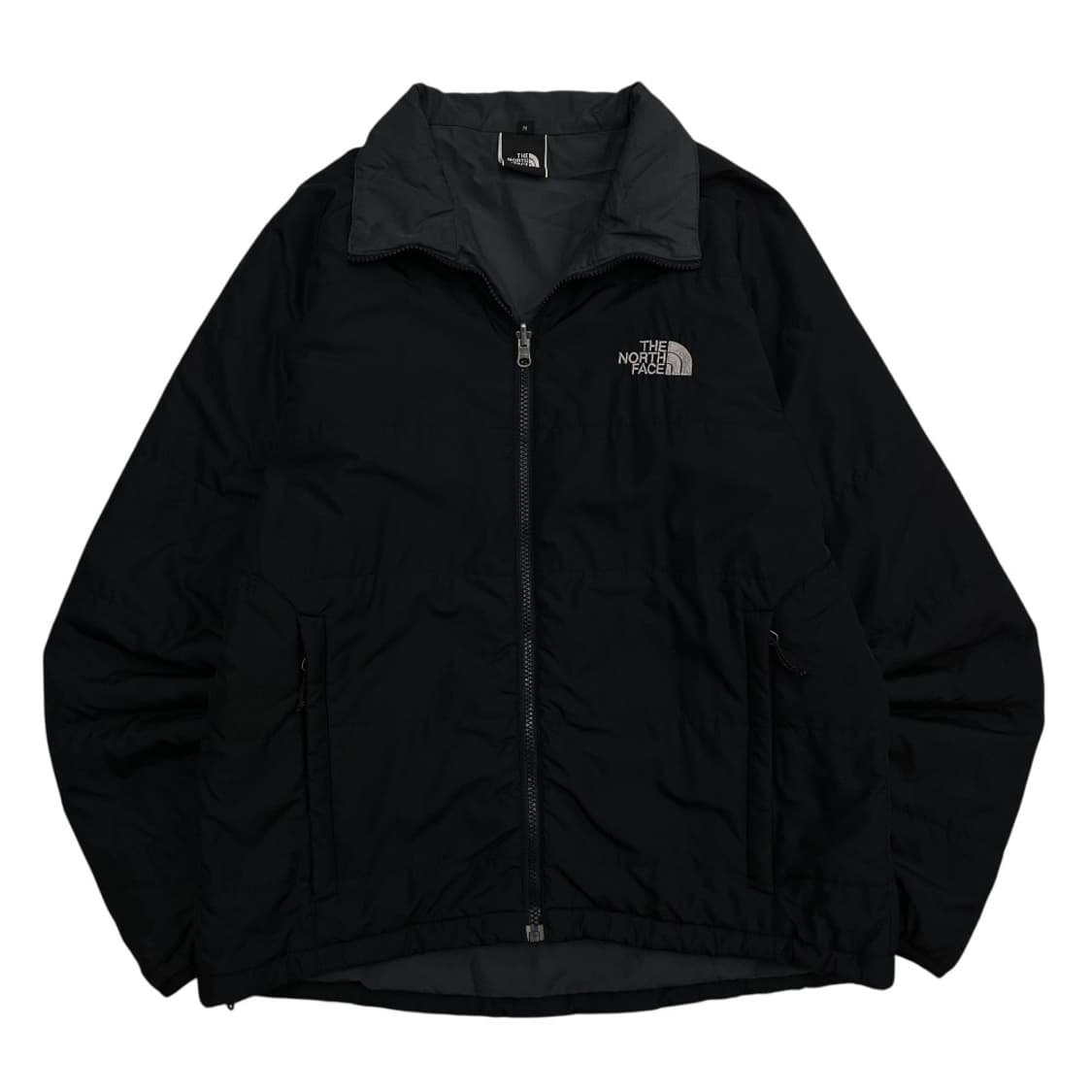 노스페이스 심플 블랙 경량 패딩 M 상품이미지3