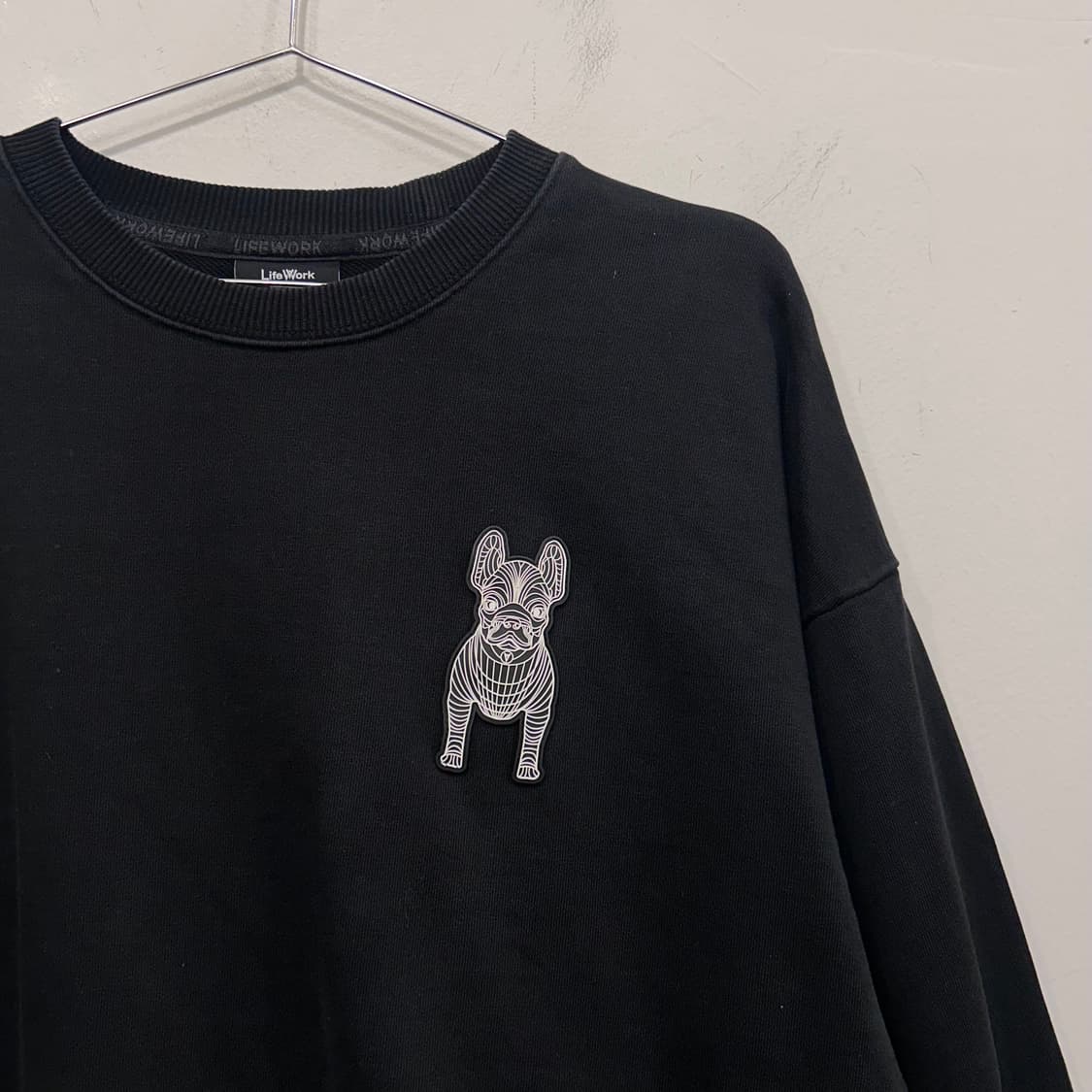 라이프워크 러버와펜 헤비코튼 맨투맨 상품이미지1