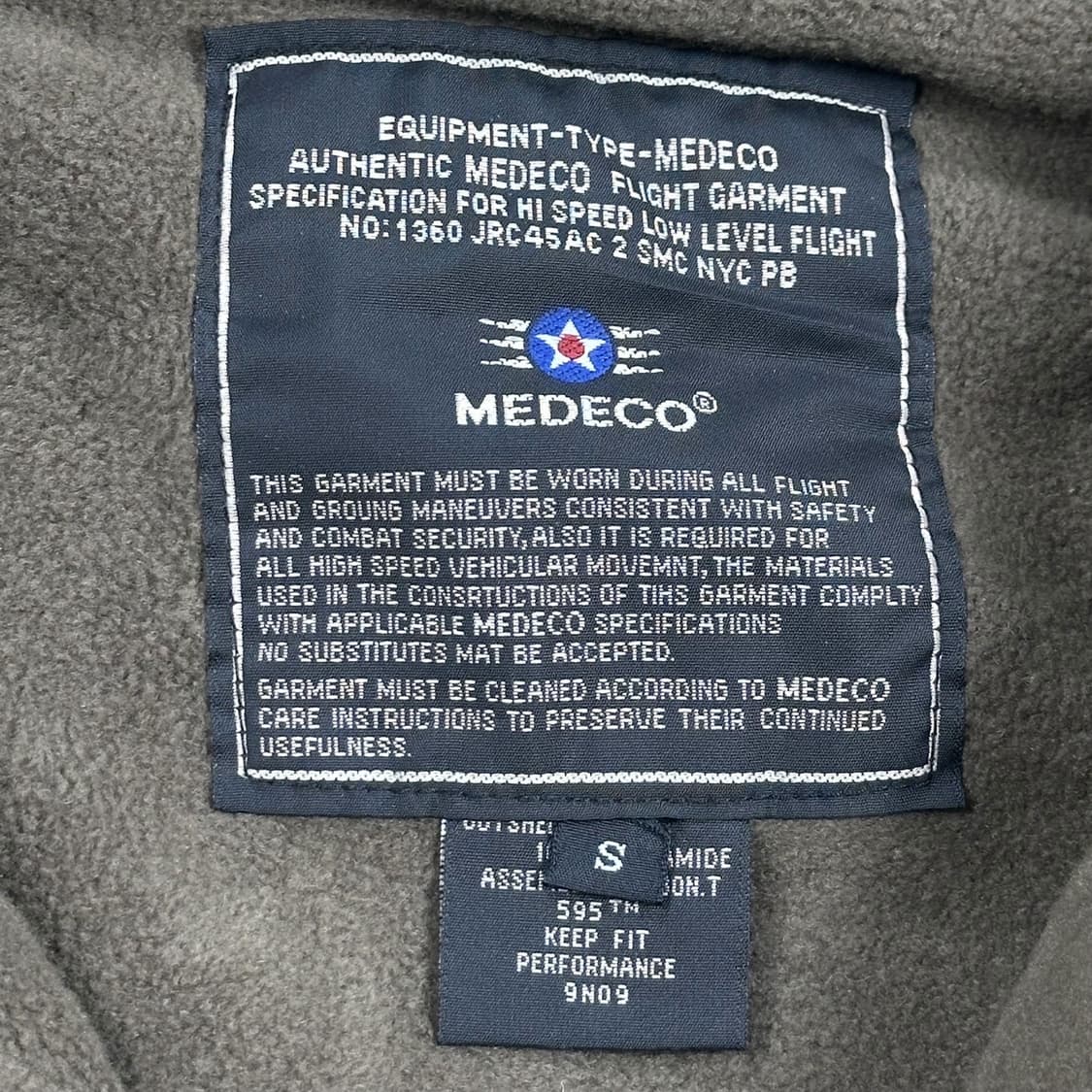 VTG 빈티지 메데코 밀리터리 카모 점퍼 자켓 (S) 상품이미지7