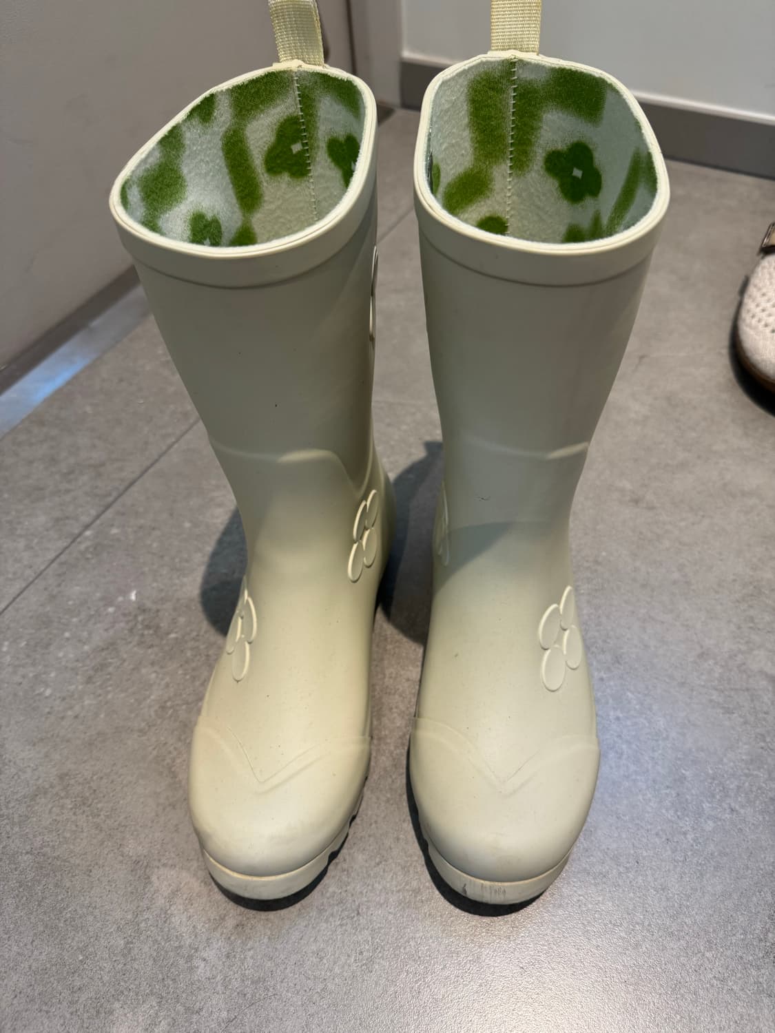 락피쉬 민주킴 레인부츠 숏 세이지 상품이미지1