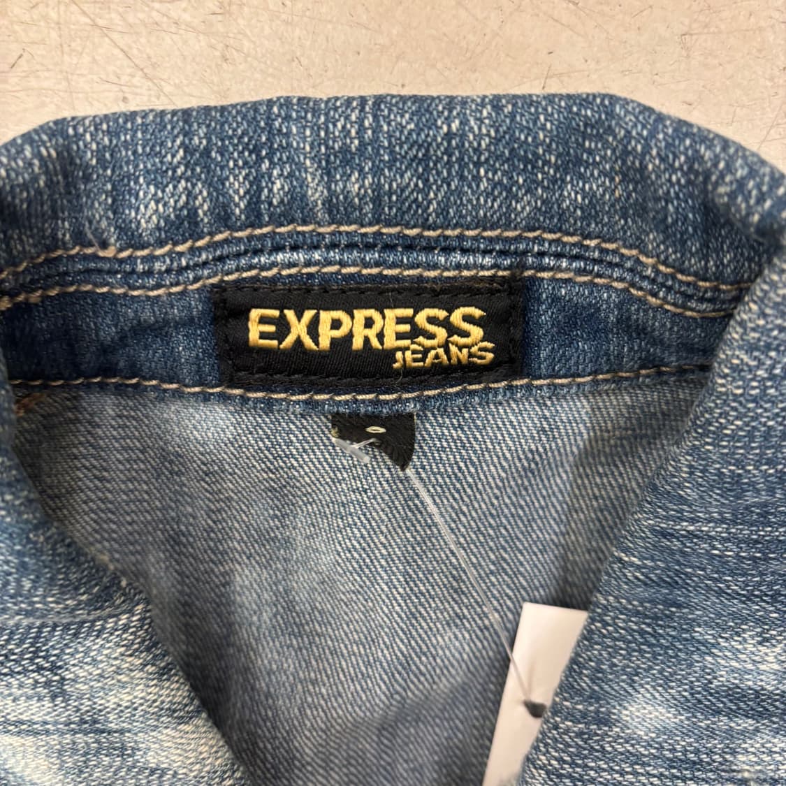 익스프레스 워싱 데님 자켓 상품이미지3