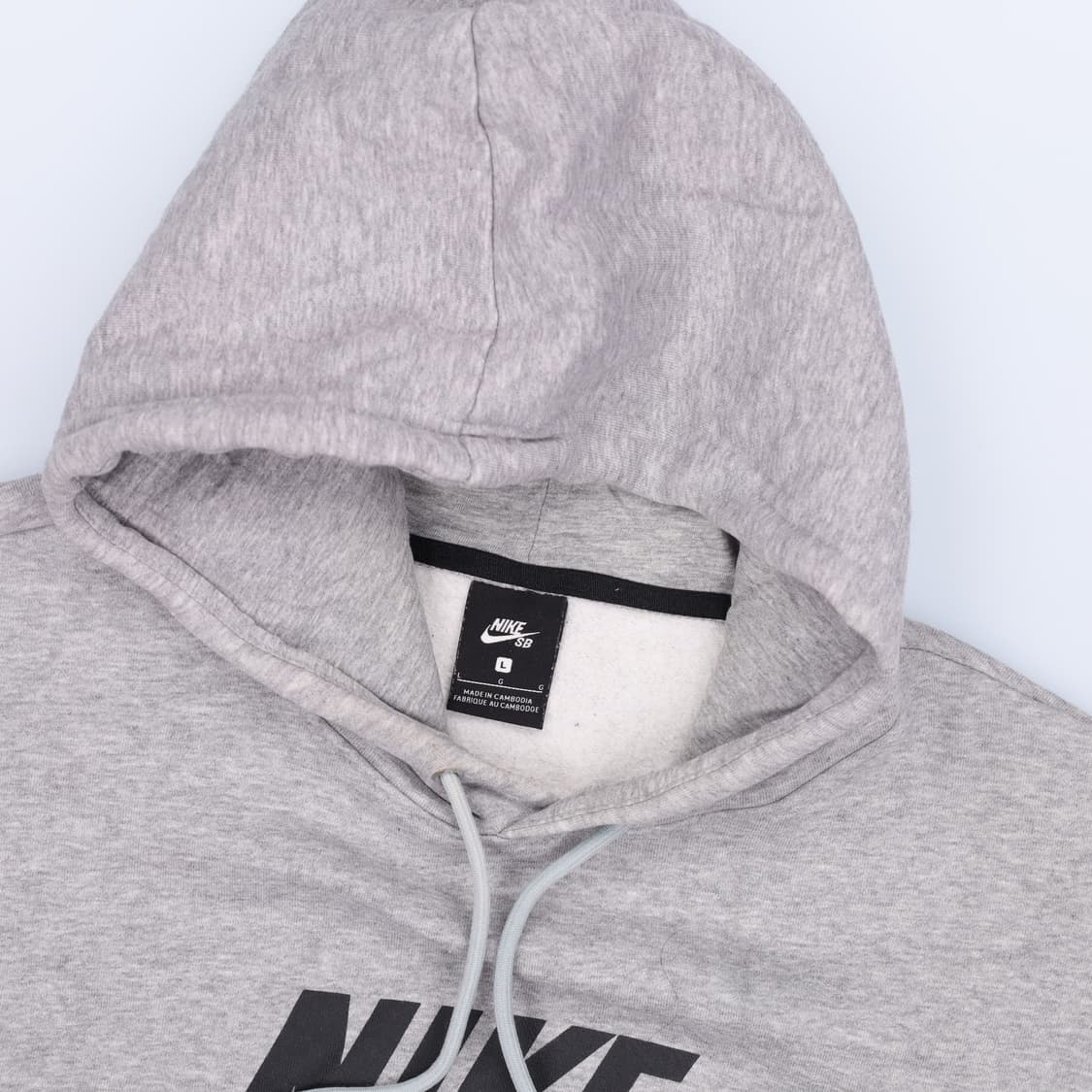 [L] 나이키 빅로고 기모 후드티 1219H1 상품이미지3