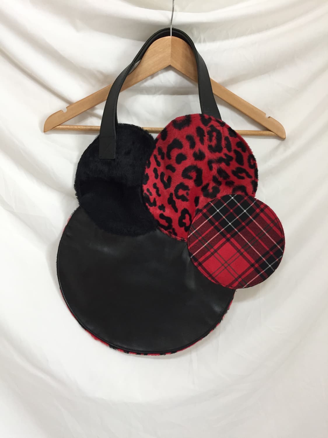 준야 와타나베 꼼데가르송 서클 패치워크 토트백 상품이미지1