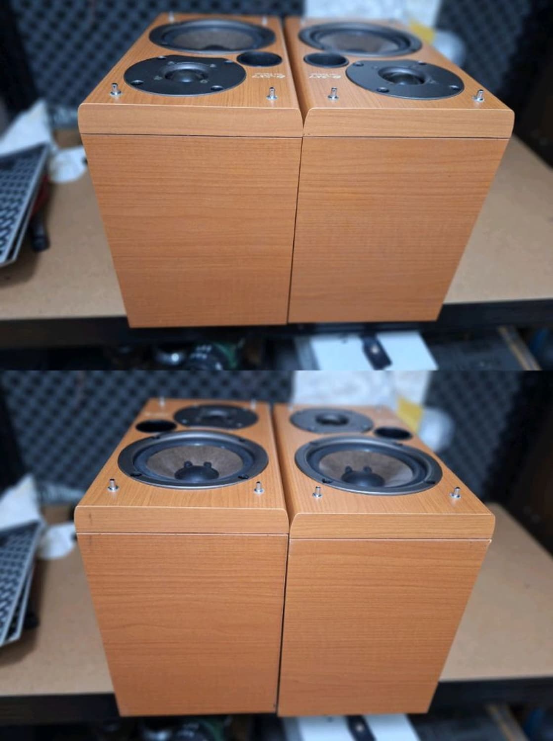 70w 빈티지 중형 스피커 온쿄 d-sx7 레트로 앤틱 카페 가게 오디오 상품이미지8