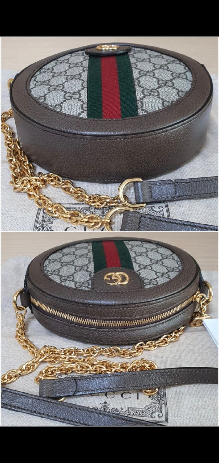 구찌 오피디아 탬버린백/크로스백 새상품급 정품(감정O) 상품이미지8