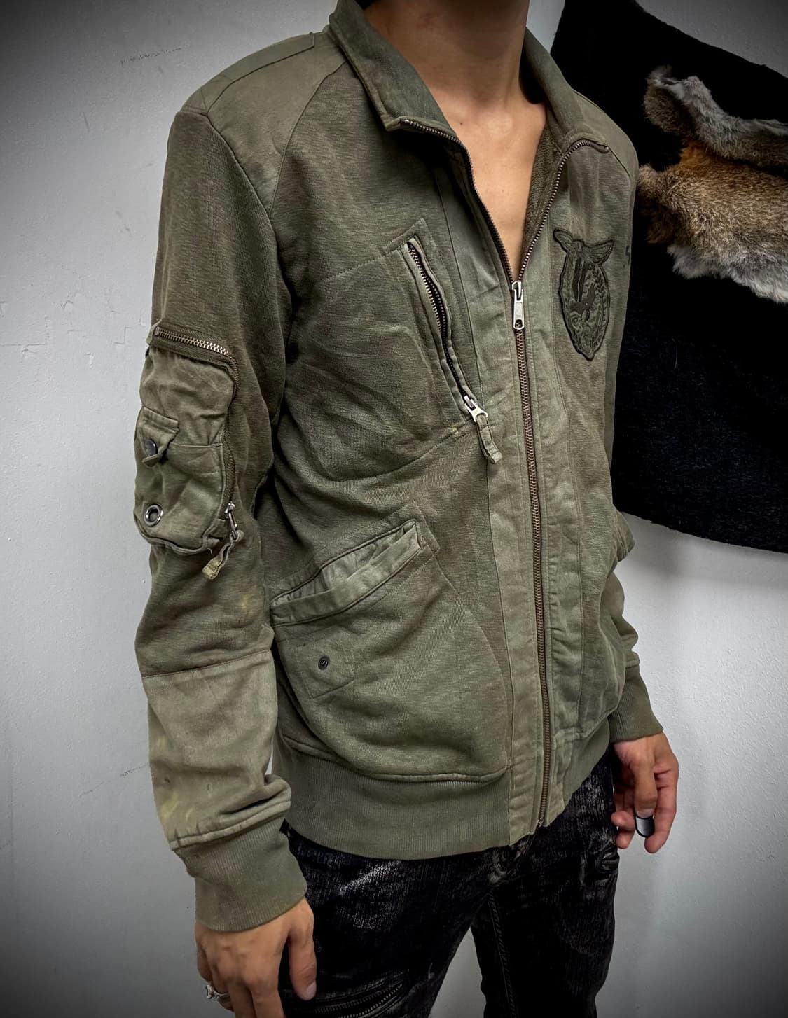 “Avirex” 00’s Cargo Pocket Grunge Mood J 상품이미지8