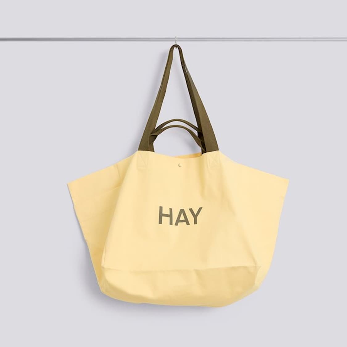 헤이 위켄드 백 라지 소프트 옐로우  상품이미지1