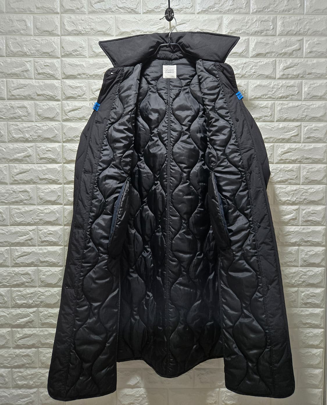 스튜디오톰보이 퀼팅 롱 패딩 Free  상품이미지3