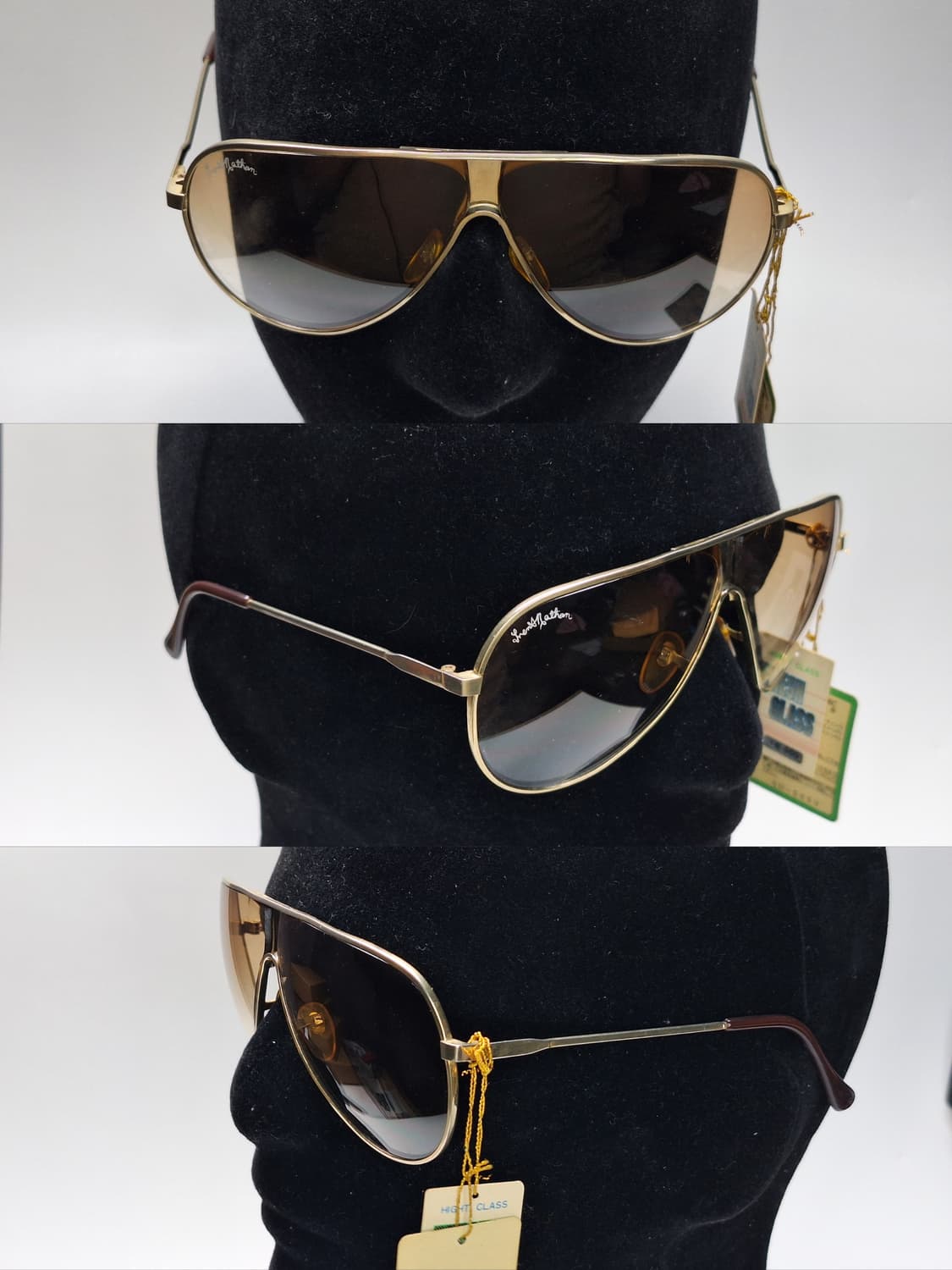 80s 일본제 빈티지 데드스톡 미사용/NP-332 선글라스 에비에이터 상품이미지4