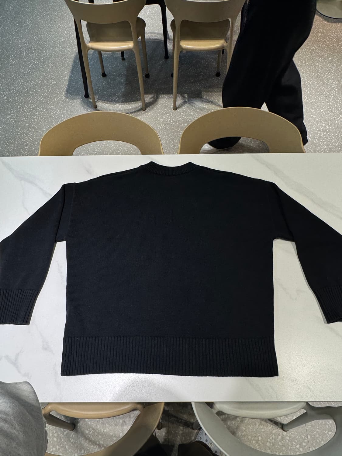 아미 빅로고 니트 상품이미지2