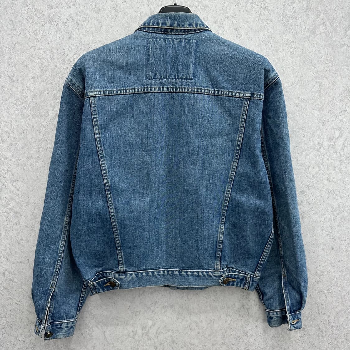 100 스코필드 남자 루즈핏 데님 청자켓 상품이미지2