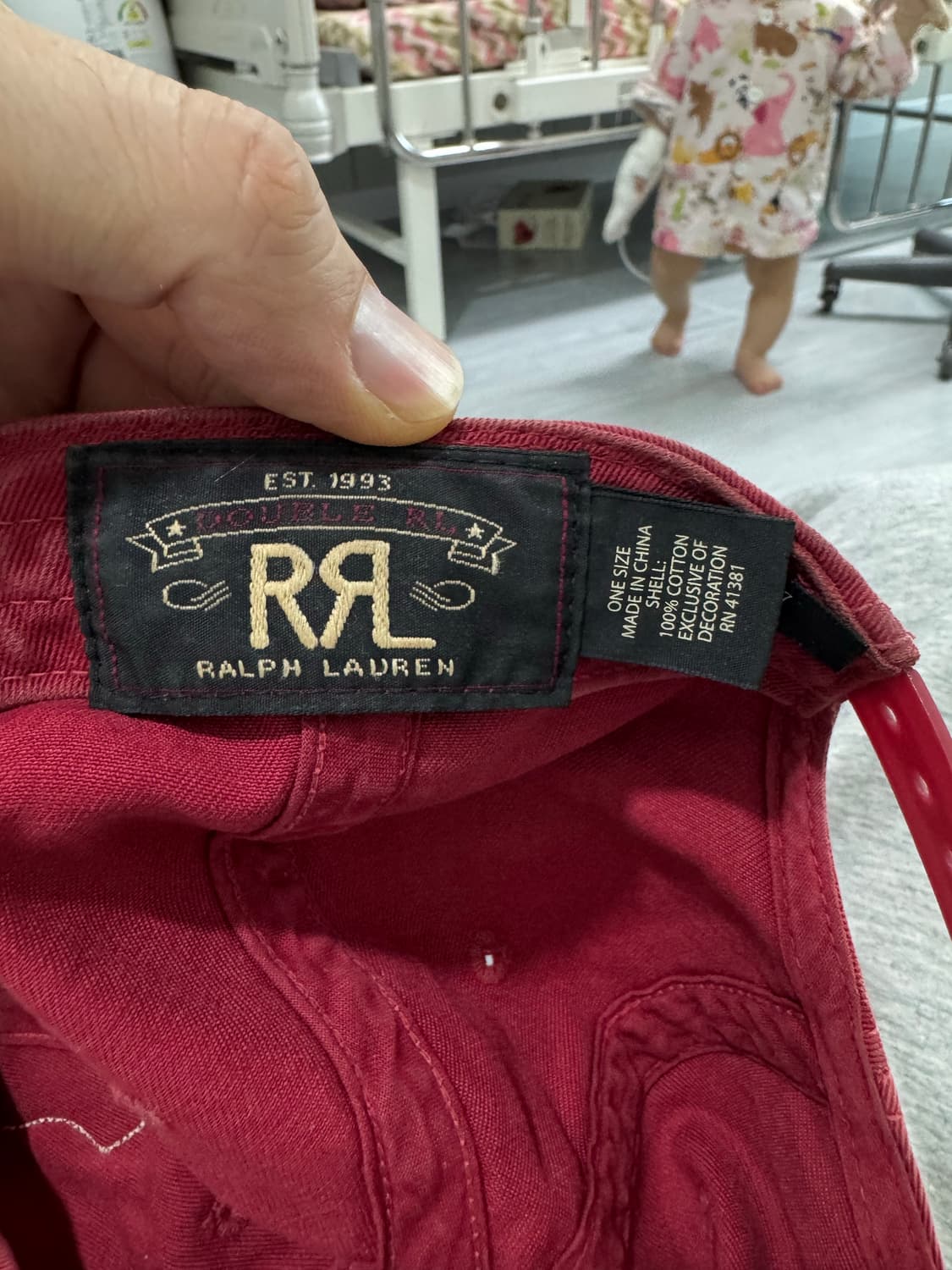 rrl 방패로고 볼캡 상품이미지3