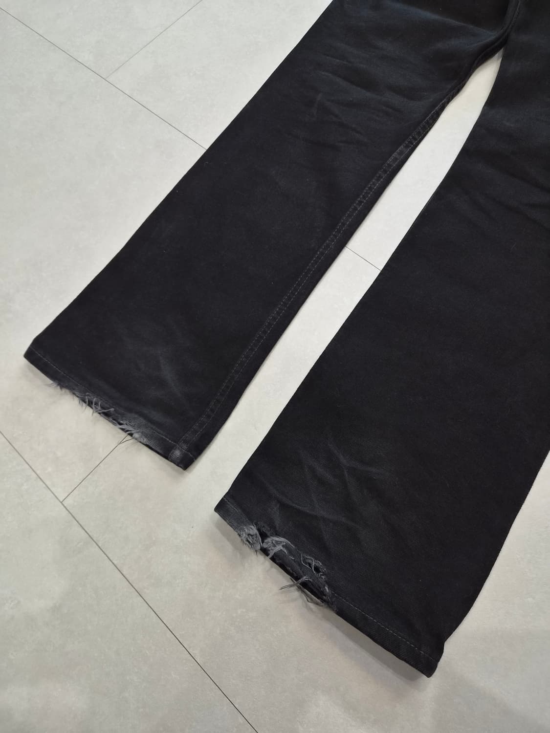 빈티지 리바이스 517 블랙진 오렌지탭 34x32 상품이미지7