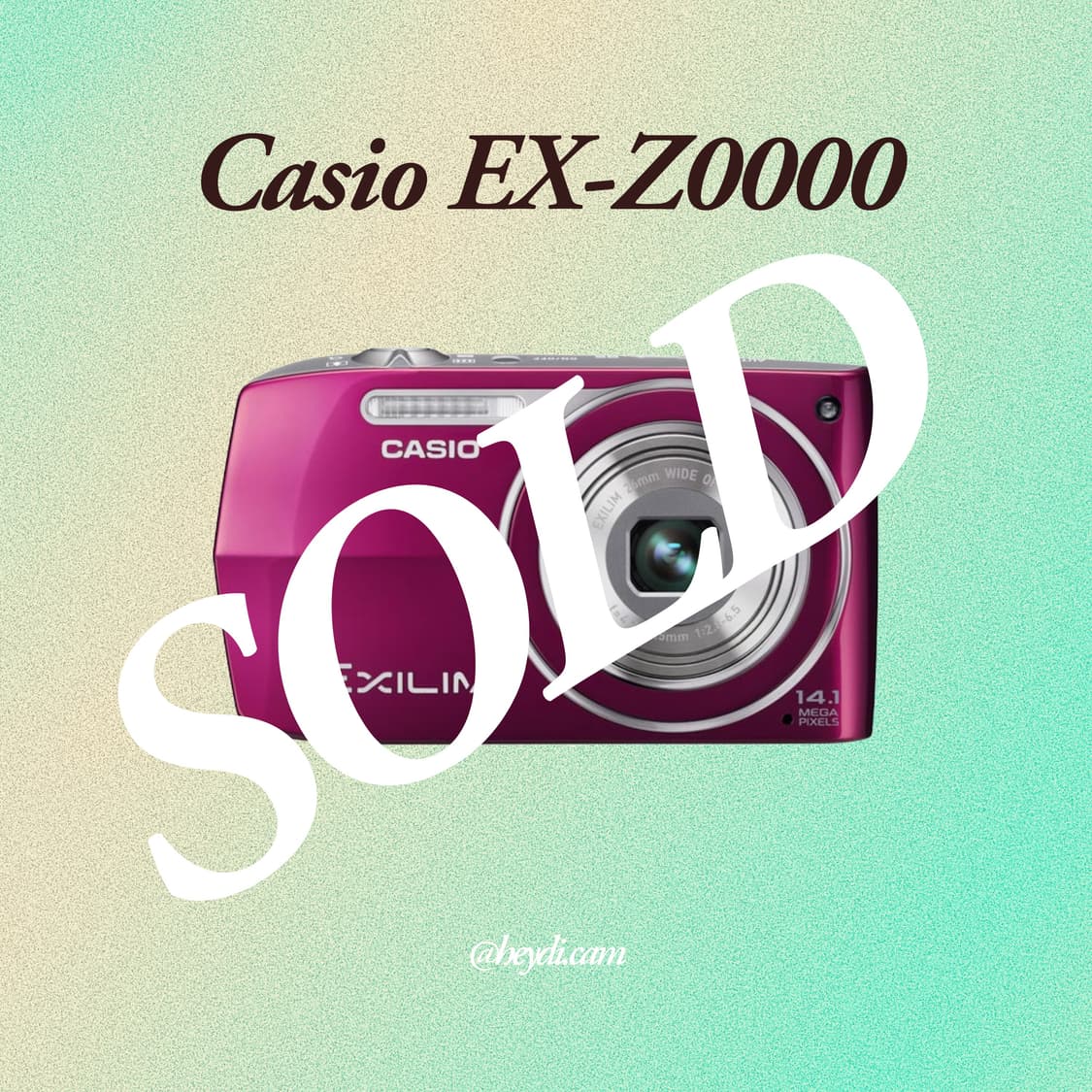 (로제, 모카, 아일릿) Casio EX-Z2000 카시오Z2000 상품이미지1