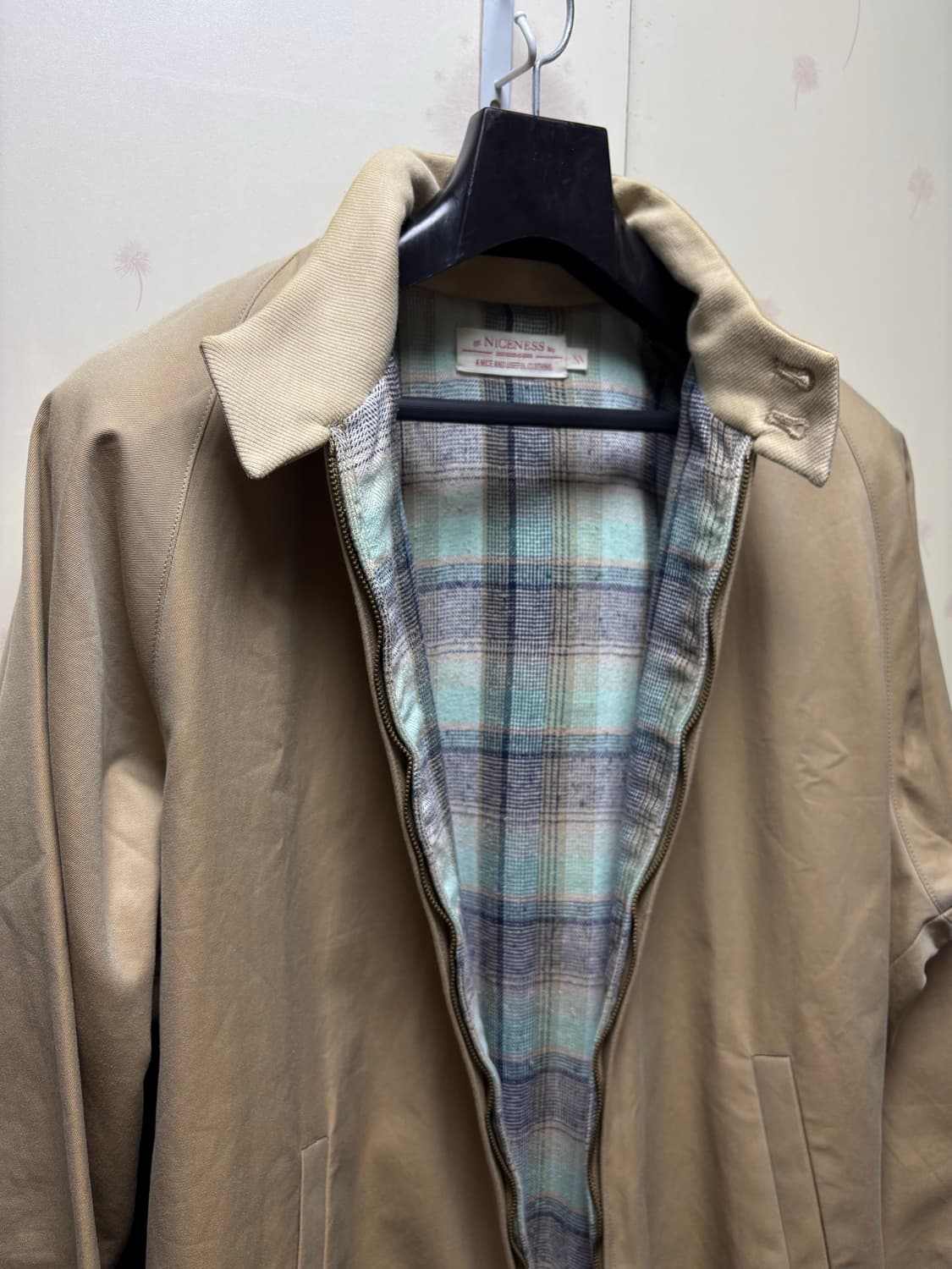 [L] 나이스네스 prodigy 해링턴 블루종 자켓 상품이미지1