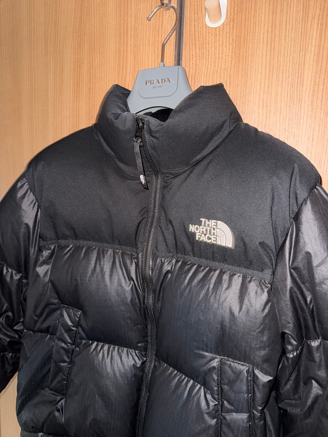 노스페이스 화이트라벨 노벨티 눕시 블랙 패딩 상품이미지1