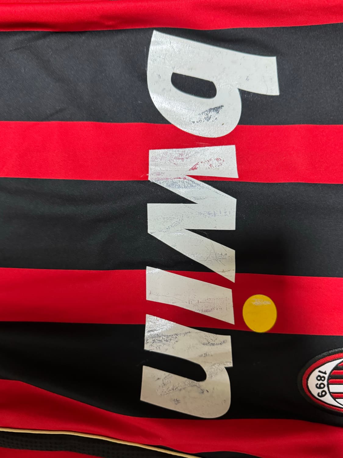 06-07 ac밀란 카카 긴팔 Home 레플리카 상품이미지3