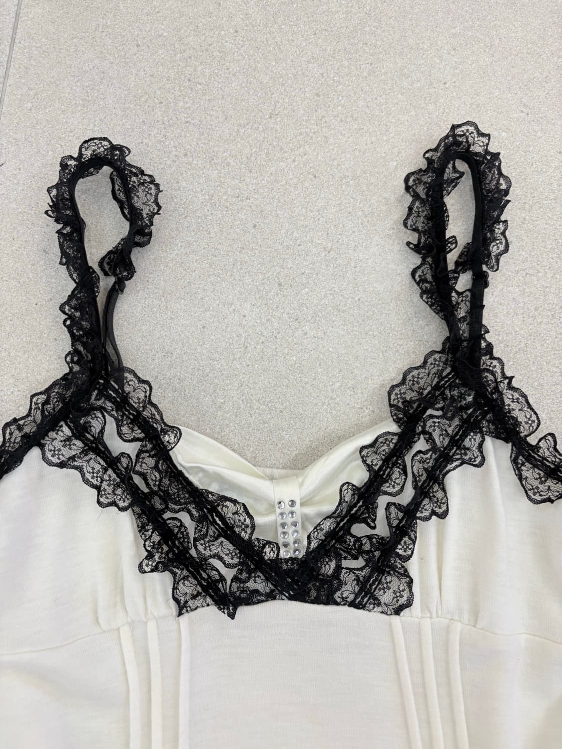 레이스 큐빅 오레오 슬리브리스 상품이미지2