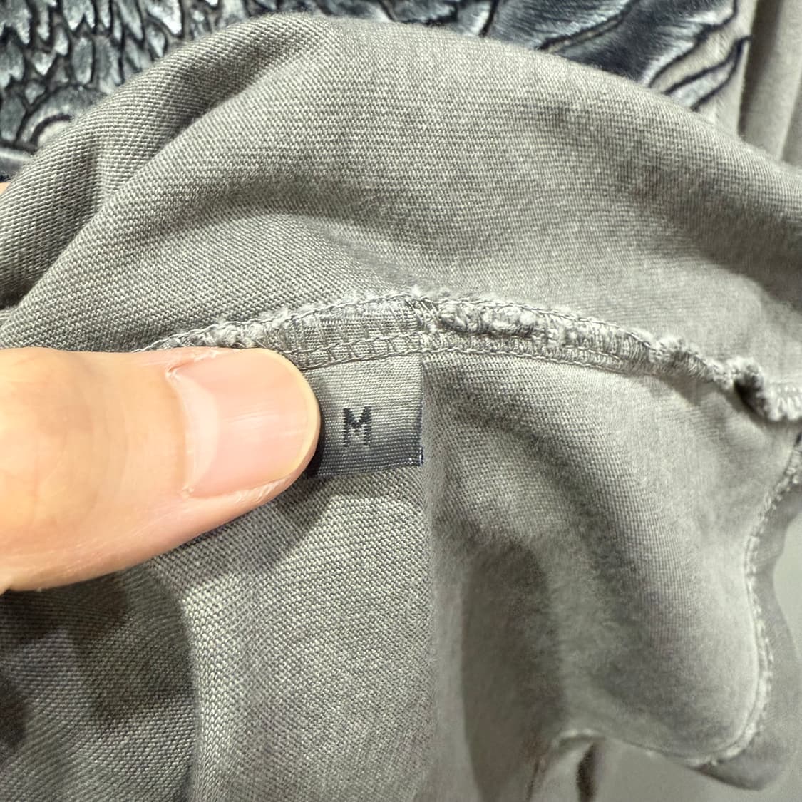 M Prenpotente 빈티지 이글 롱 슬리브 긴팔 티셔츠 상품이미지6