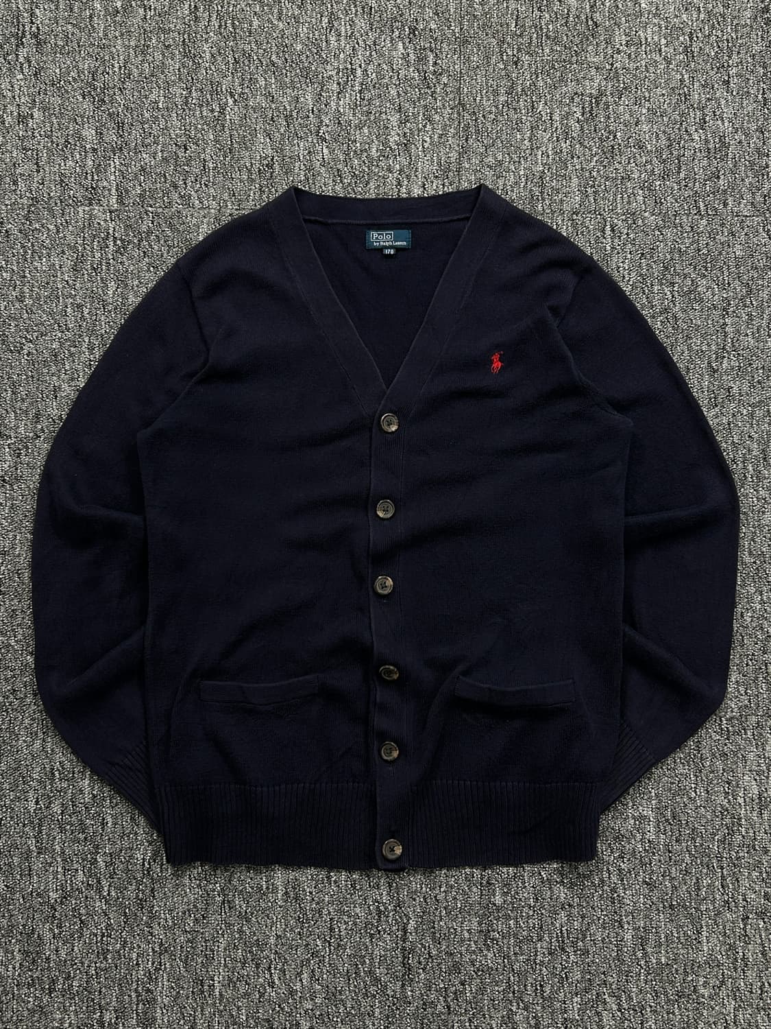 폴로 랄프로렌 레드포니 네이비 가디건 M 상품이미지3