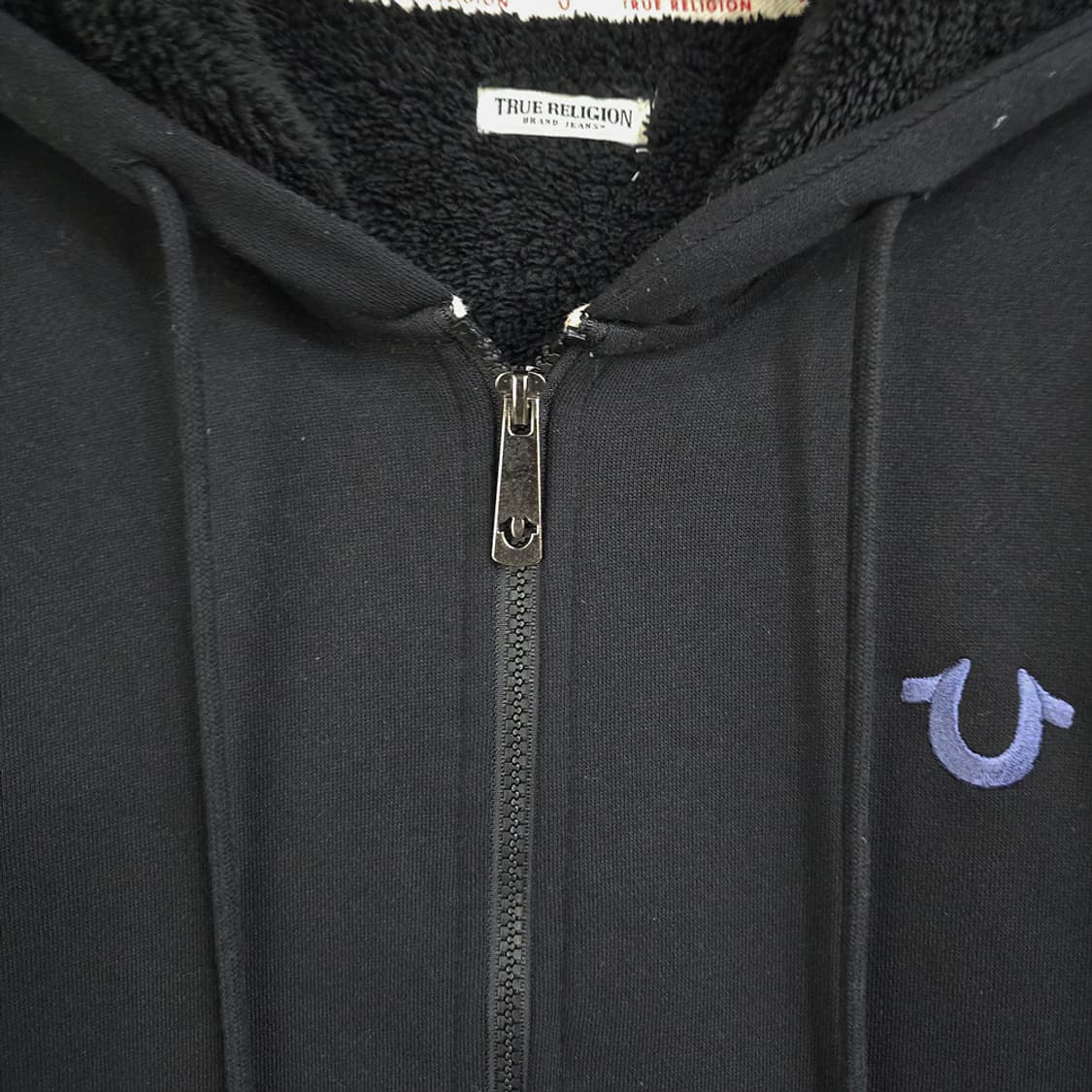 트루릴리전 로고 후드집업 XL 상품이미지4