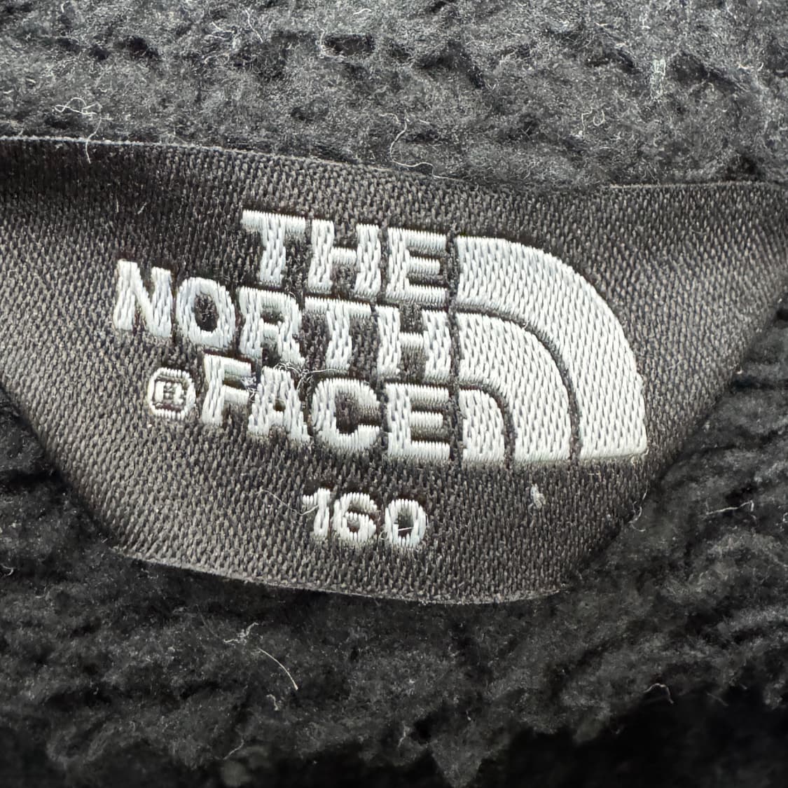 160 노스페이스 블랙 플리스 집업  상품이미지4