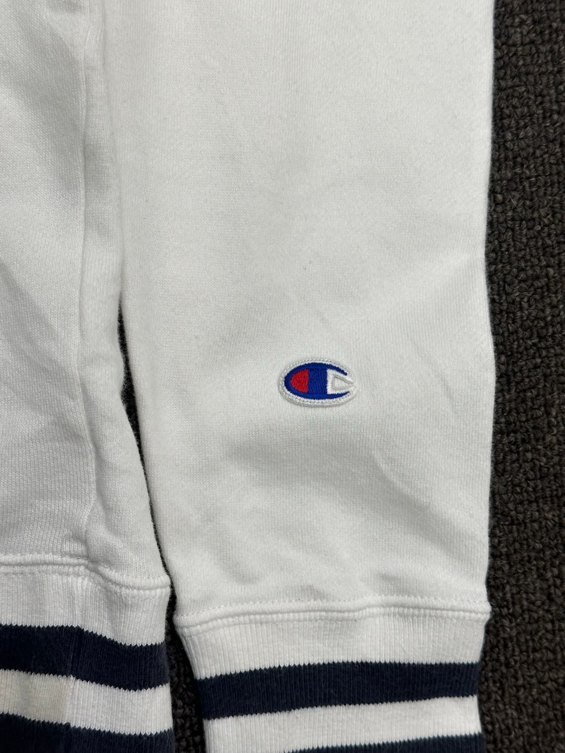 M)Champion 빈티지 클래식 화이트 후디 상품이미지6