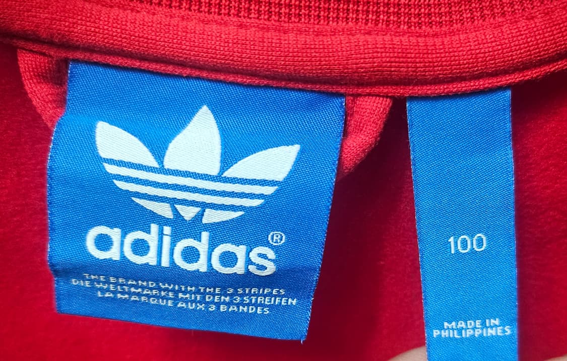 (100)L ☆초희귀☆ 아디다스 오리지널 슈퍼스타 [빨흰] 트랙탑져지 상품이미지2