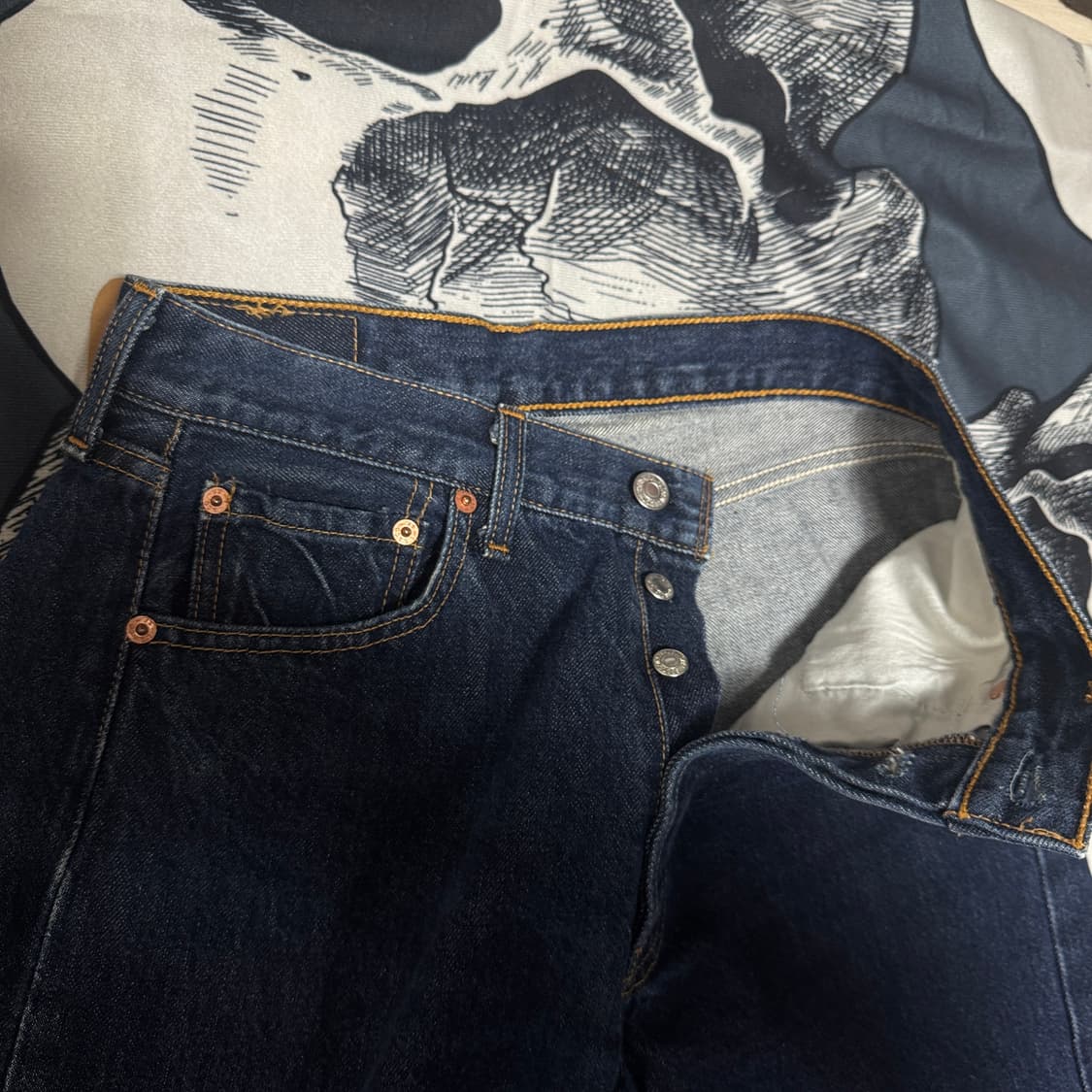 리바이스 501 데님바지 W76 L86 사이즈  상품이미지2