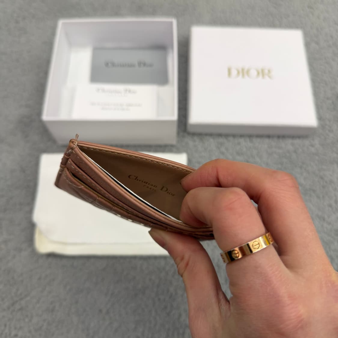 디올 카로 프리지아 서플 카드지갑 상품이미지3