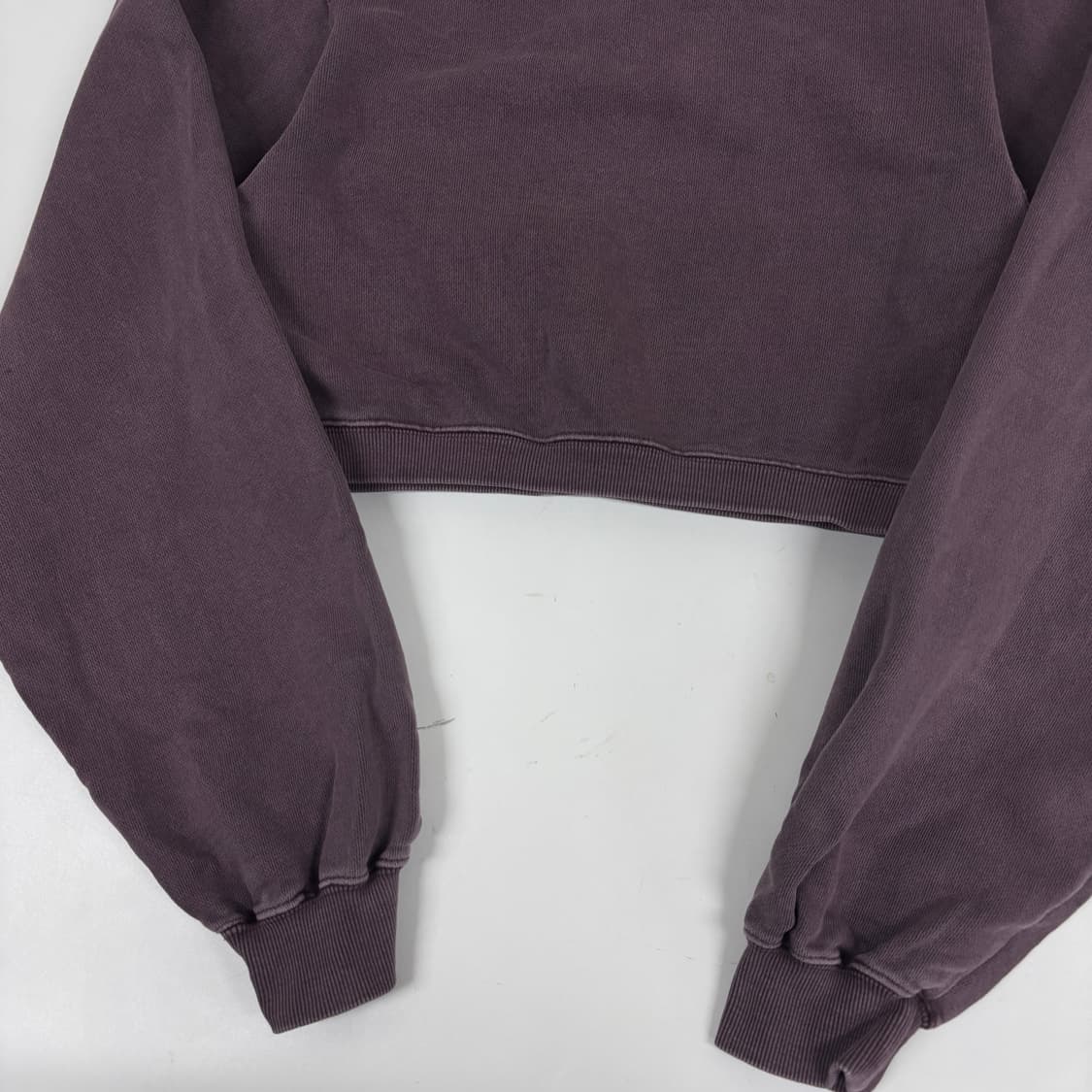 미스치프 사이드버튼 크롭 후드티 상품이미지5