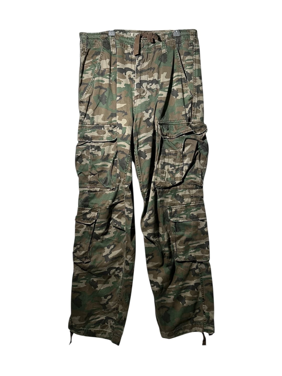 rcc986 카모 카고 와이드 팬츠 상품이미지1