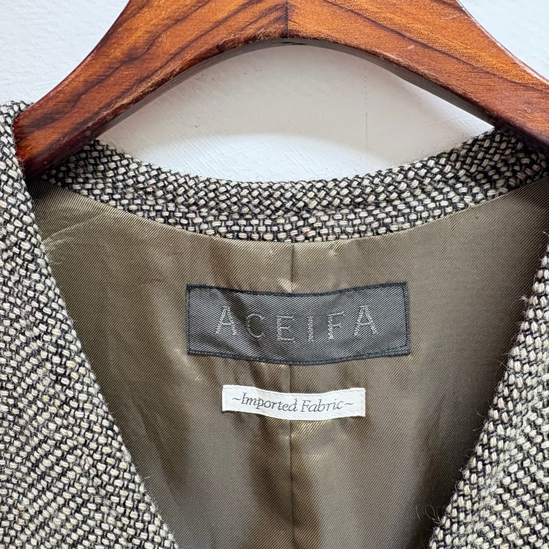 ACEIFA 울 클래식 베스트 Made in JAPAN 상품이미지4