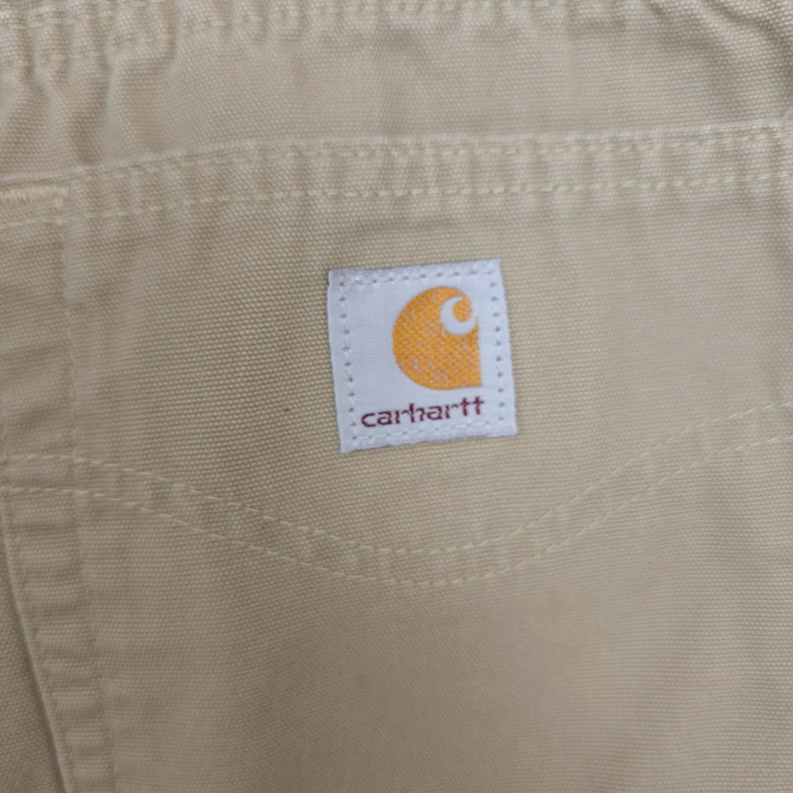 칼하트 Carhartt 유니섹스 워크 팬츠 베이지 W36 L32 상품이미지7