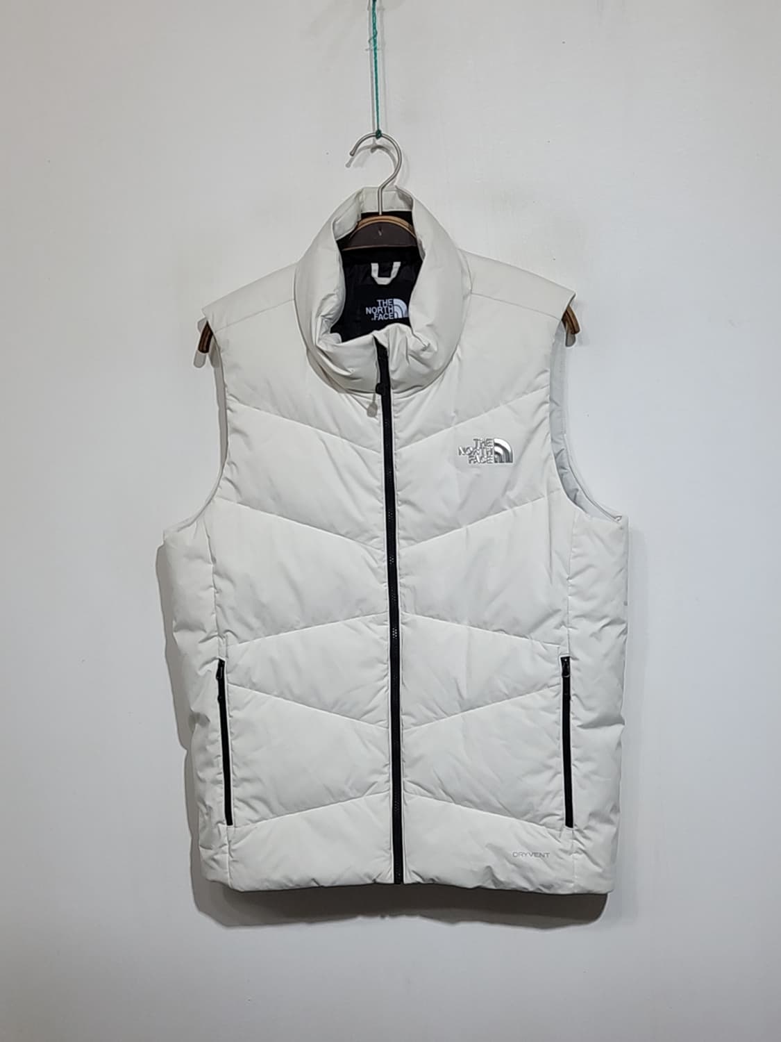 (M) 노스페이스 거위털 패딩조끼 화이트 구스다운 베스트  상품이미지1