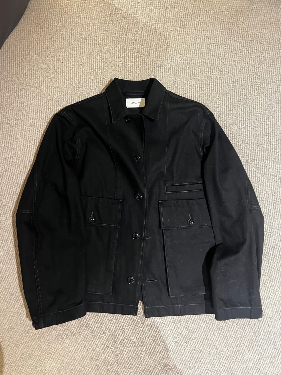 [M] 24fw lemaire boxy jacket 상품이미지1