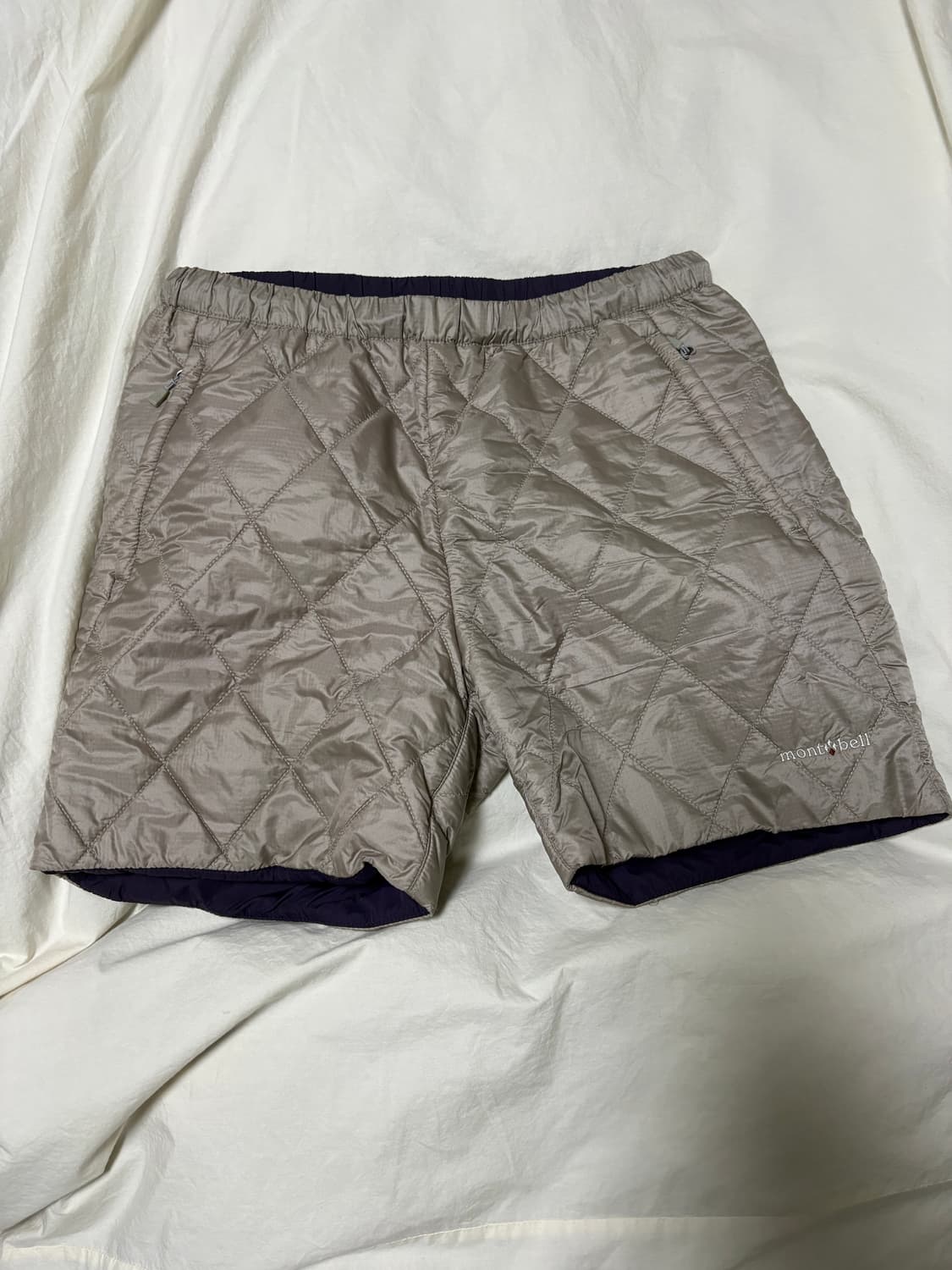 몽벨 montbell 양면 퀼팅 반바지 상품이미지1