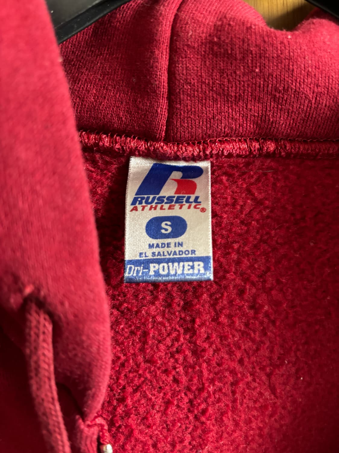 러셀 빈티지 후드집업 S 상품이미지3