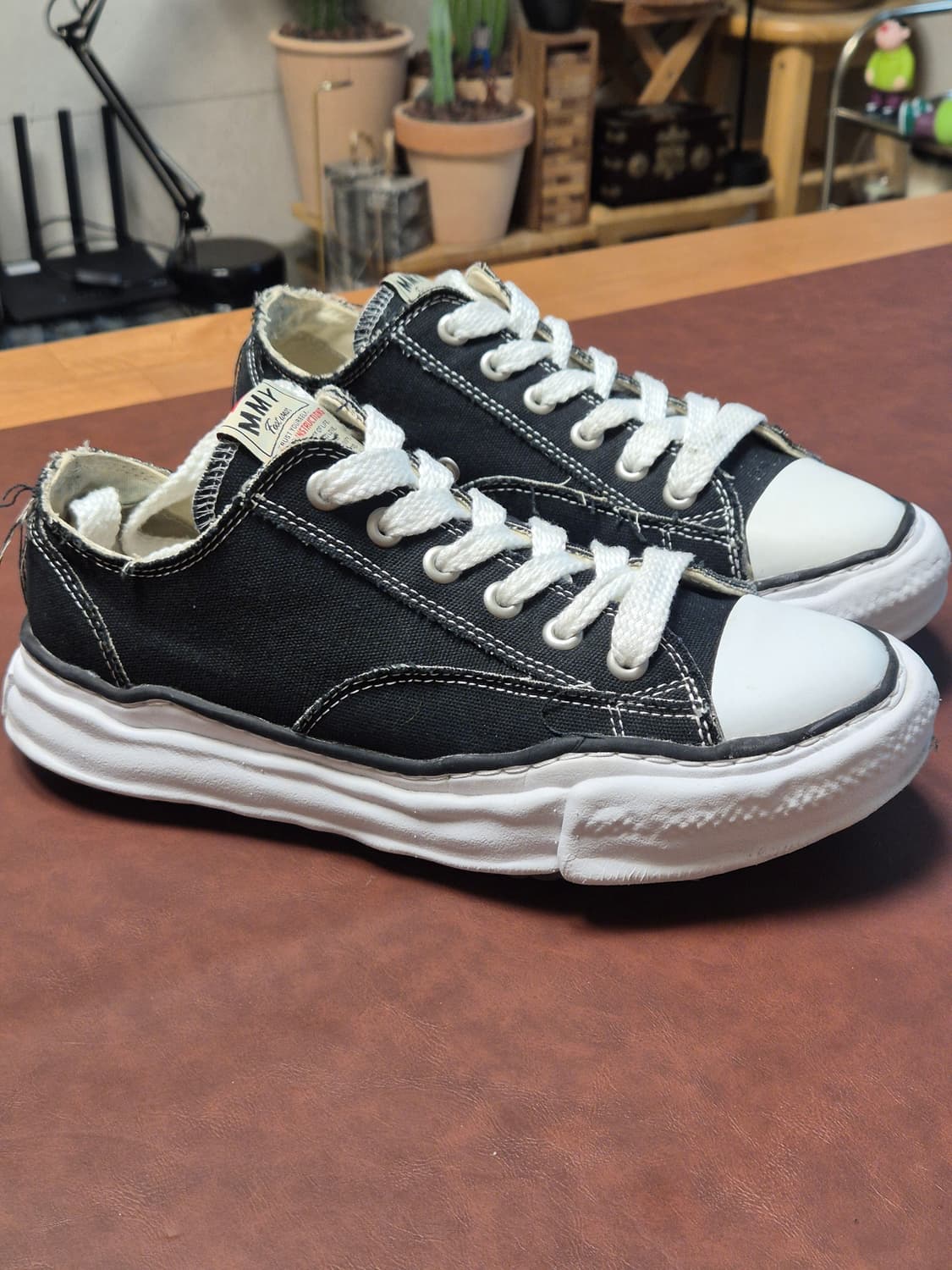 실착용3회 260-265(41) 정품 미하라 야스히로 피터슨  상품이미지10