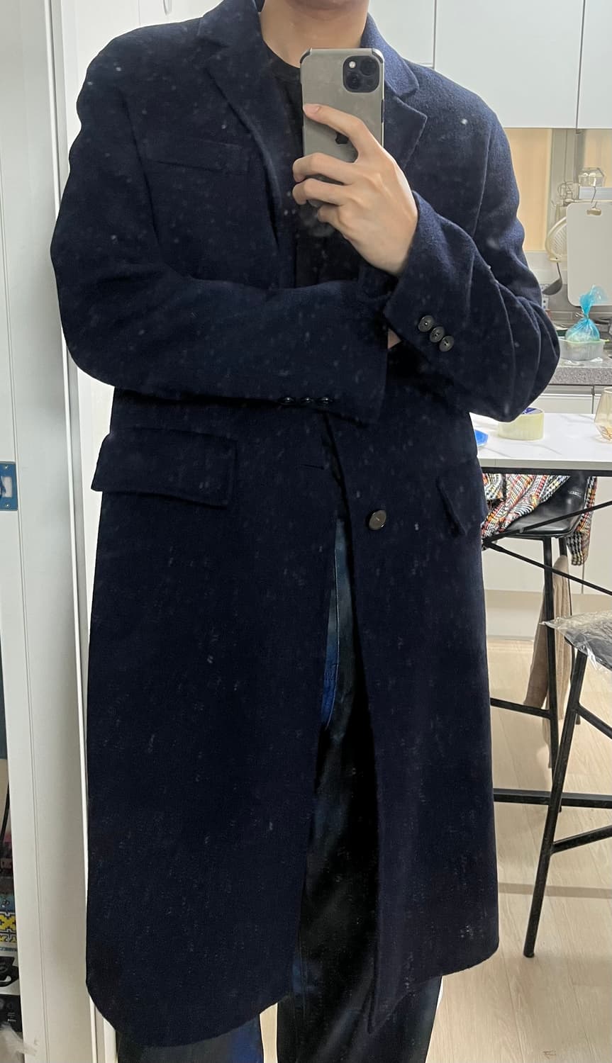 앤더슨벨 빈센트 핸드메이드 울코트 L 상품이미지8