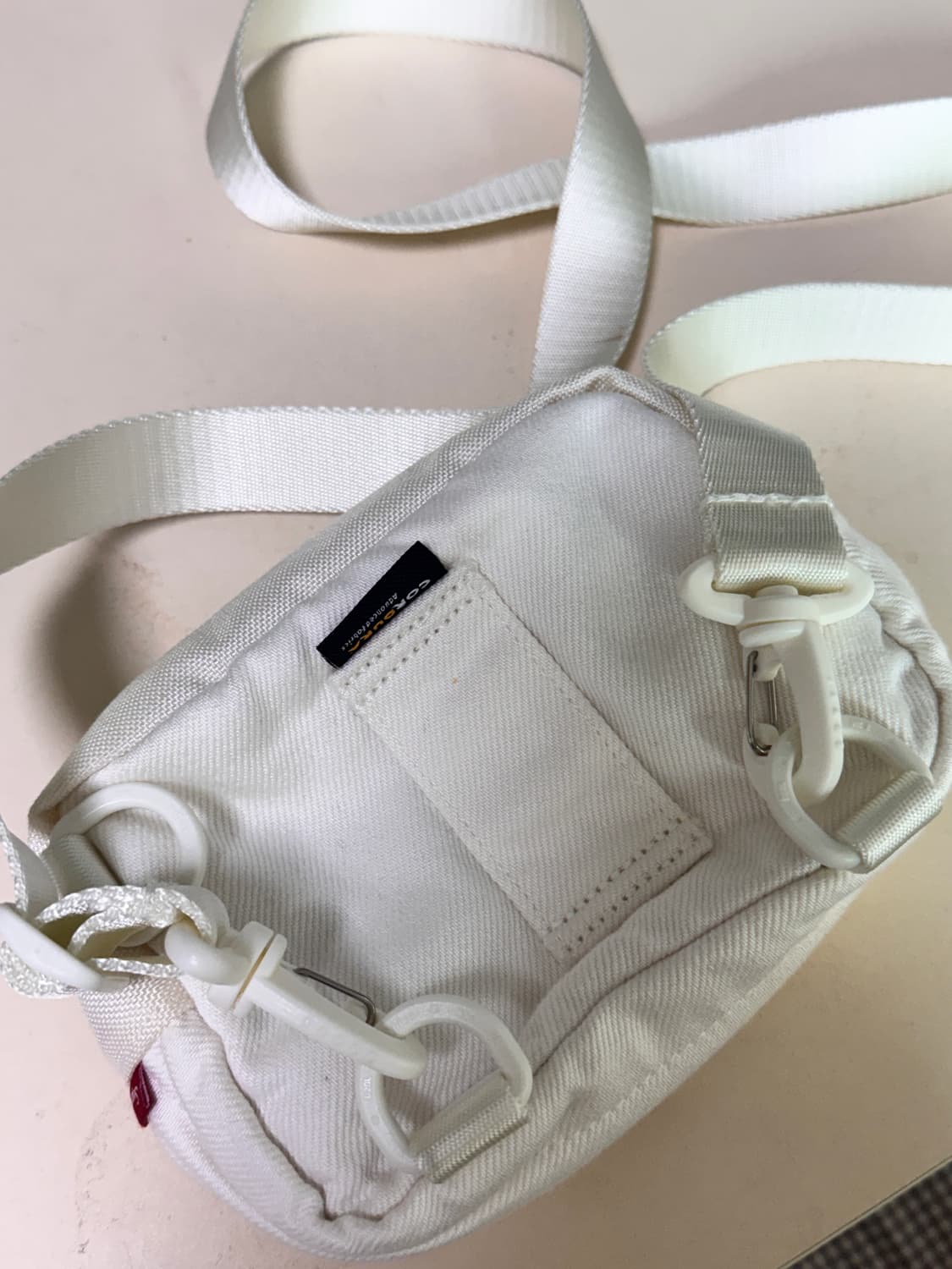 슈프림 데님 미니 숄더백 화이트25FW 상품이미지4