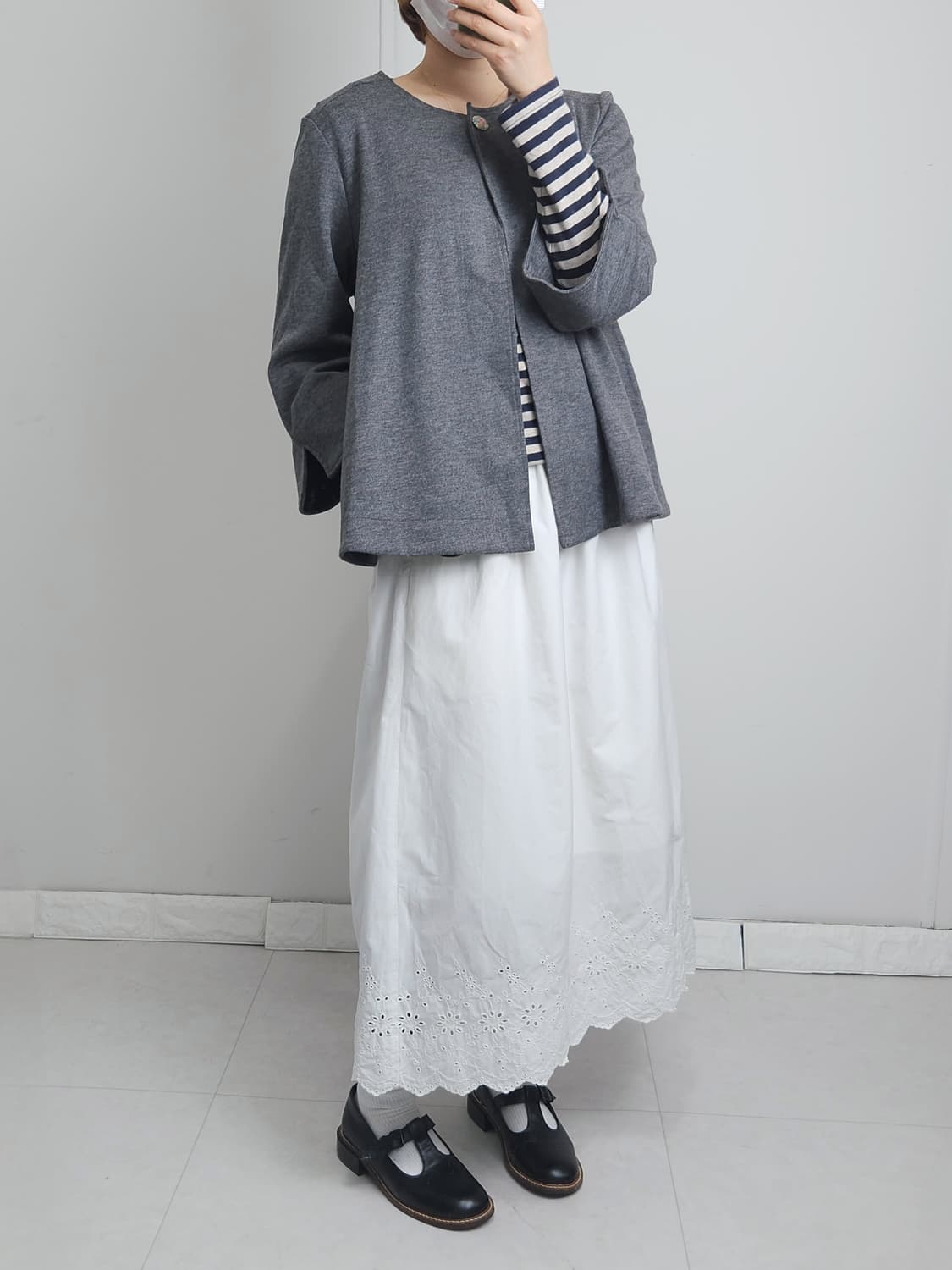 원버튼 자켓 상품이미지3